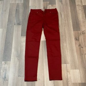 H&M burgundy pants